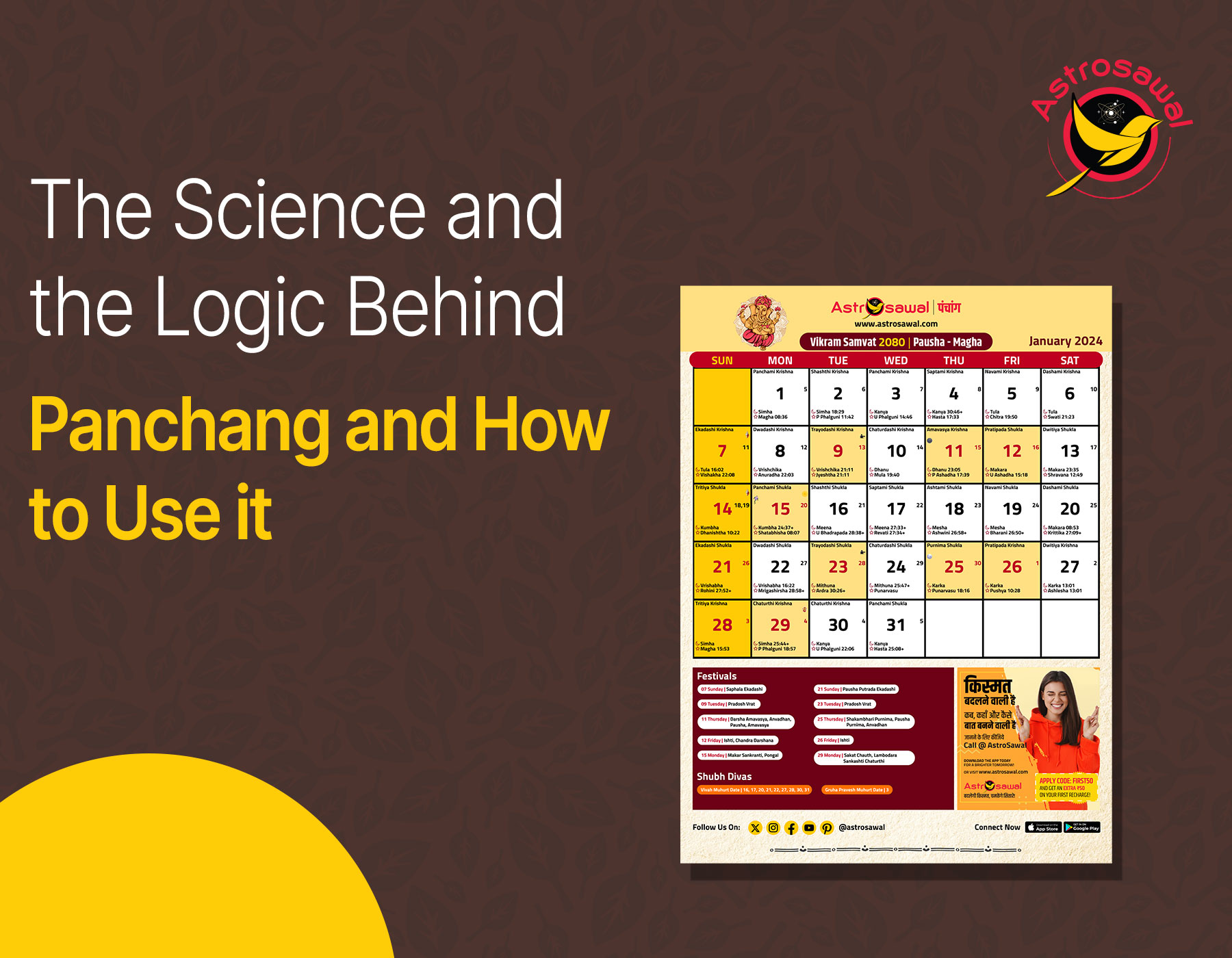 The Science and the Logic Behind Panchang and How to Use it