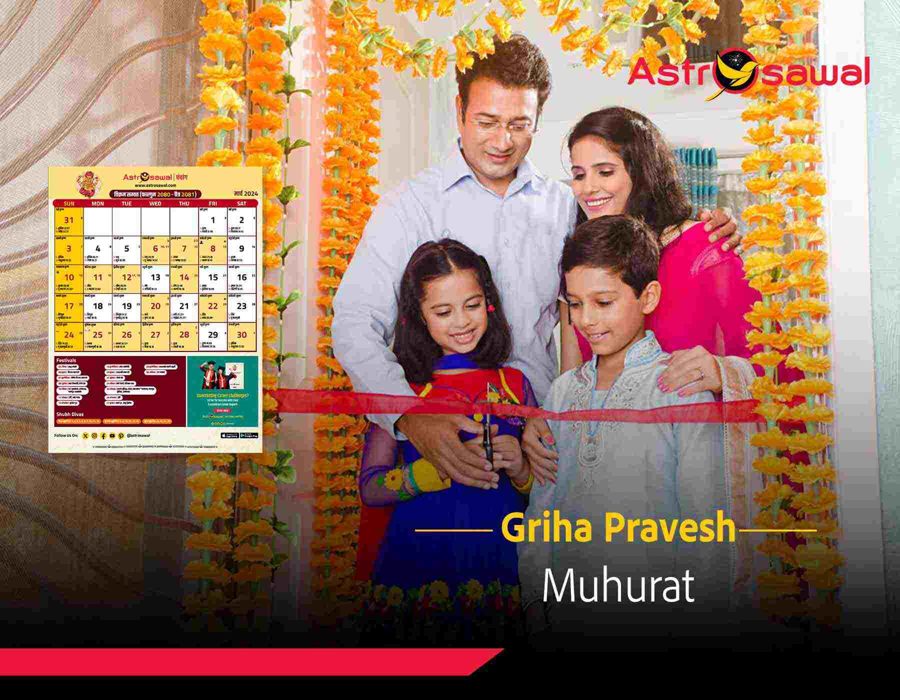 Griha Pravesh Muhurat: How to Choose the Right Date for Your New Home