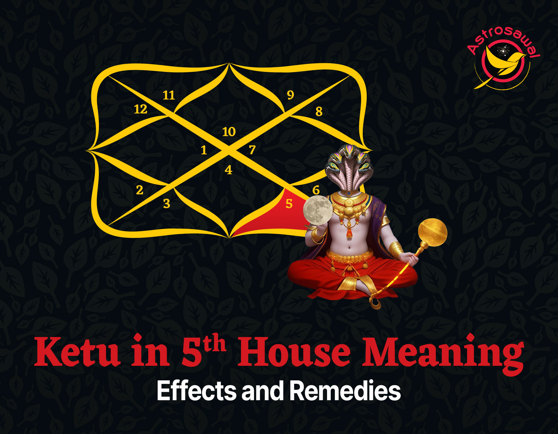 Ketu in 5th House Meaning, Effects and Remedies