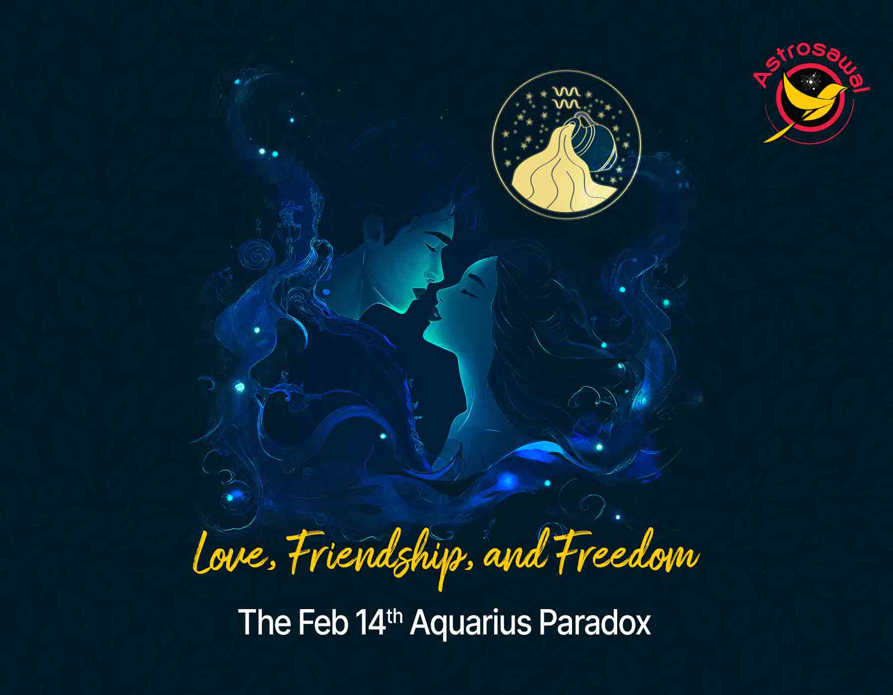 Love, Friendship, and Freedom: The Feb 14th Aquarius Paradox